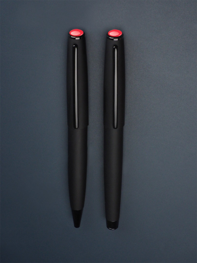 Logotrade promotional merchandise picture of: Coral stone Pen set 1285036